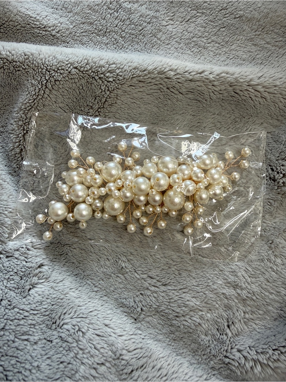 Bridal Pearl Hair Clip โ Wedding Hair Accessory